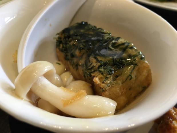 spinach tofu 三层楼