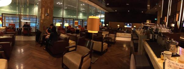 SQ 1st class lounge