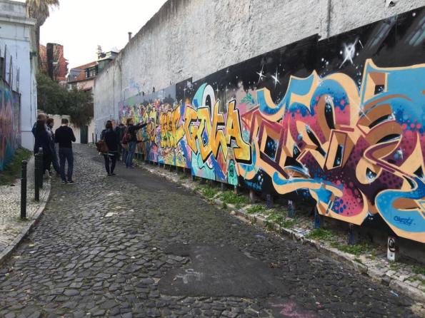 street art or grafitti@Calçada da Gloria