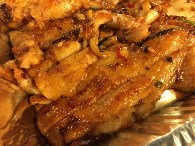 teriyaki sutchi fillet 日式红烧鲶鱼柳