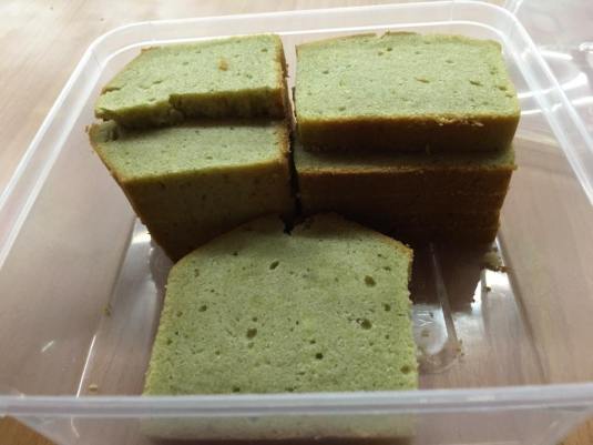 green tea cake