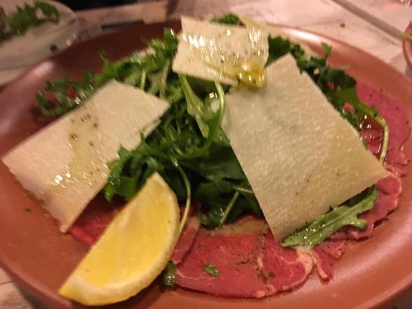 beef carpaccio