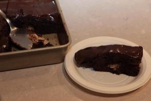 chocolate banana cake