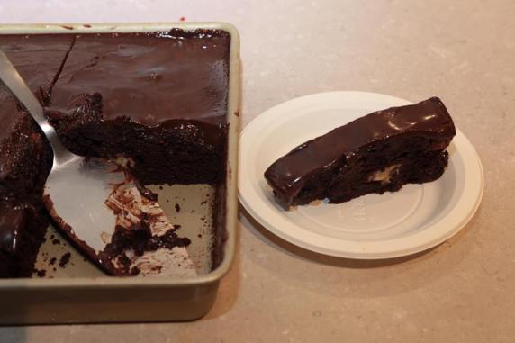 chocolate banana cake