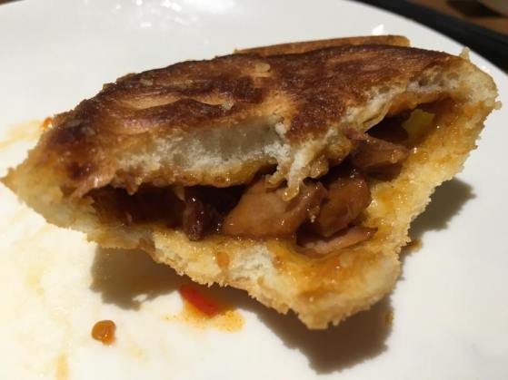 crispy char siew pao