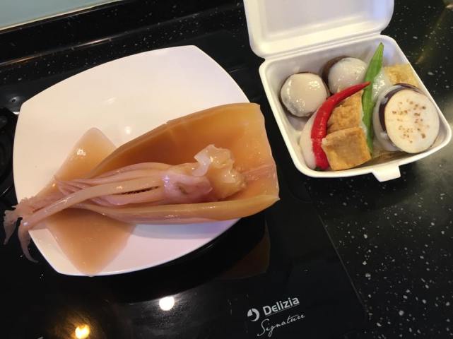 cuttlefish + yong tau fu from chinatown market