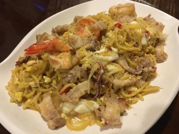 fried hokkien prawn noodles