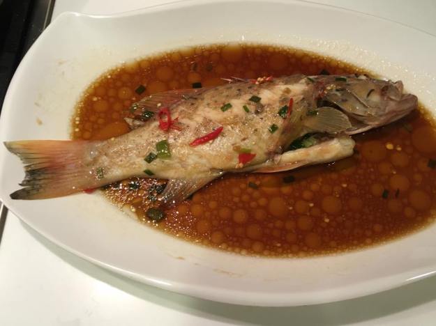 #3 HK steamed red garoupa