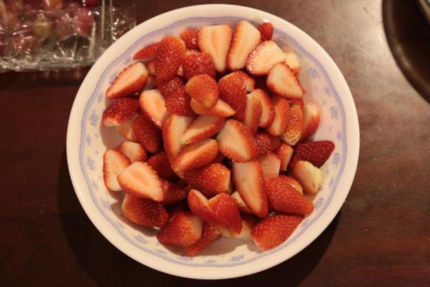 korean strawberries quite sweet