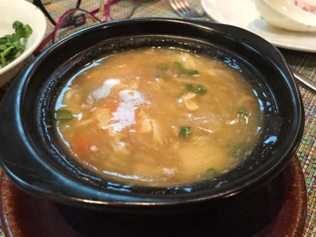 lobster crab roe broth