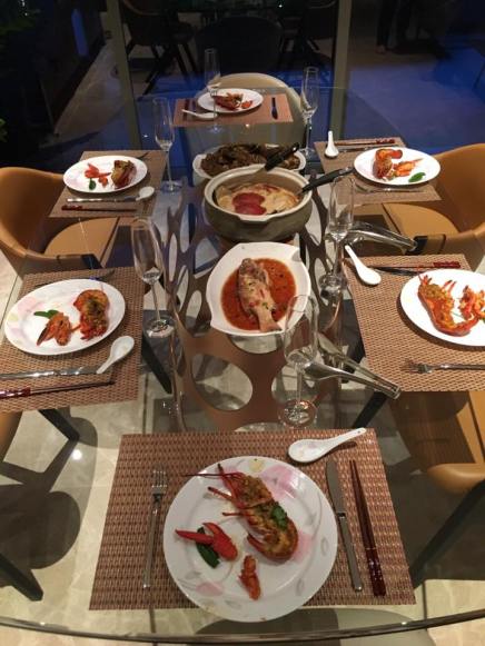 6-course birthday dinner