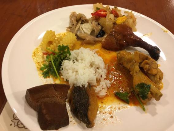 my buffet plate - 2nd helping