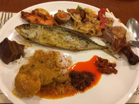 my buffet plate - 3rd helping