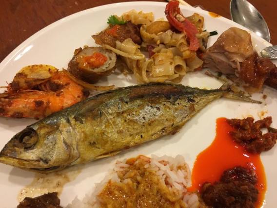 my buffet plate - 3rd helping