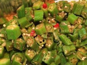 ocra in nonya sauce