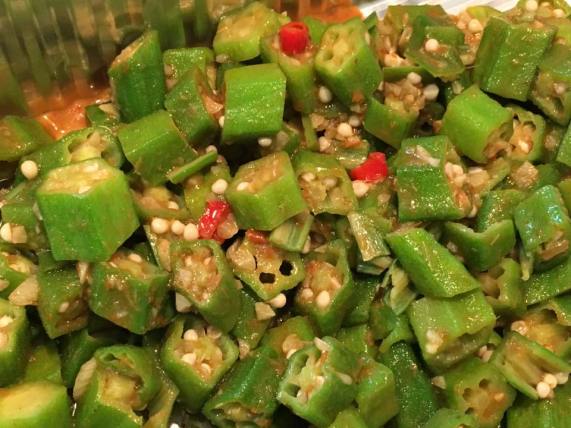 ocra in nonya sauce