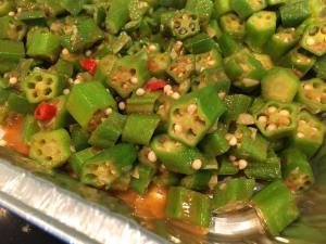 ocra in nonya sauce