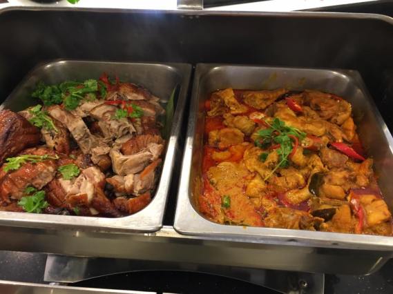 roast duck & curry chicken