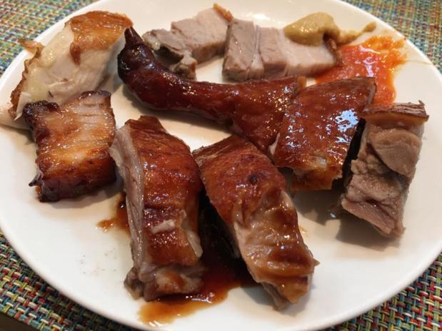 roast duck, roast chicken, char siew, siew yoke