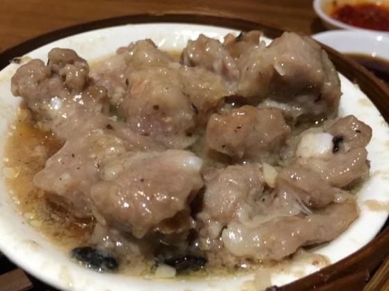 steamed pork ribs