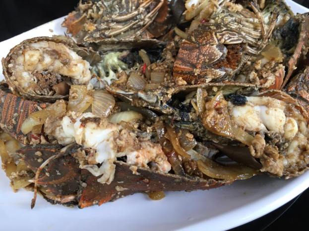 #4 teochew egg & onion crayfish