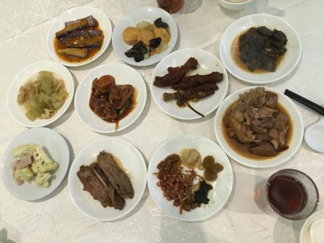 teochew muay buffet dishes