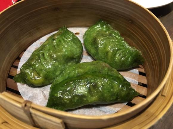 truffle mushroom dumpling