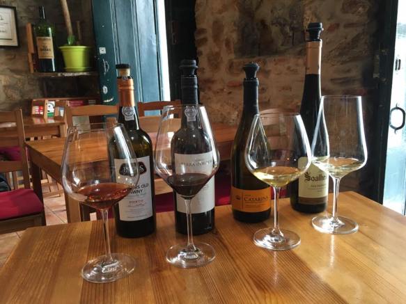 We had 2 ruby port €6 each & a tawny port €9