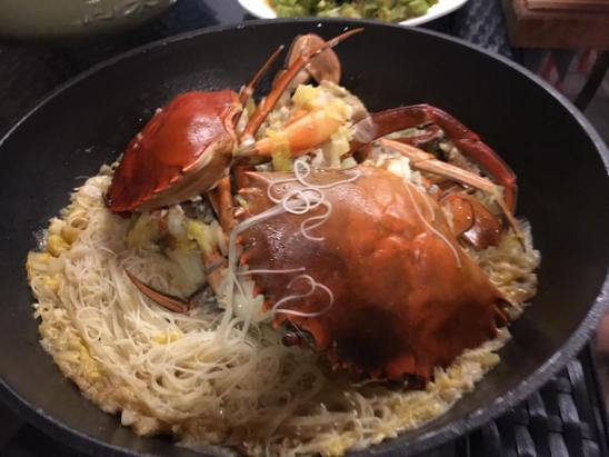 crab beehoon