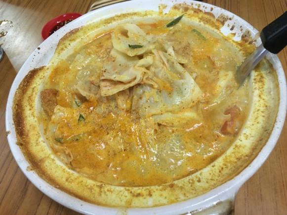 fish head curry lots of vege