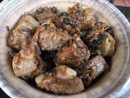 fine braised pork ribs