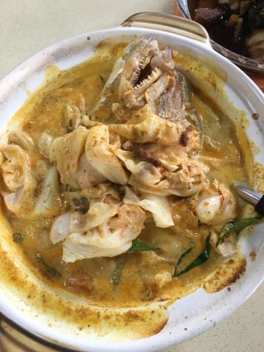 fish head curry S$25