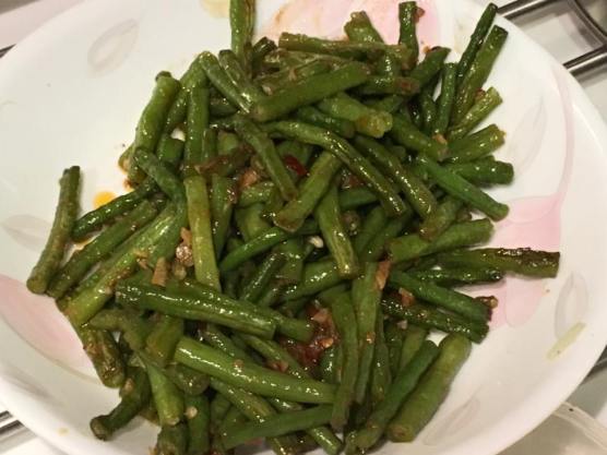 long beans in nonya sauce