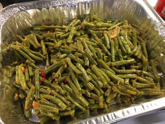 long beans in nonya sauce