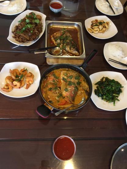 6-course lunch for 6pax