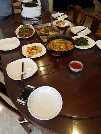 6-course lunch for 6pax