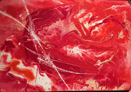 acrylic abstract art gift