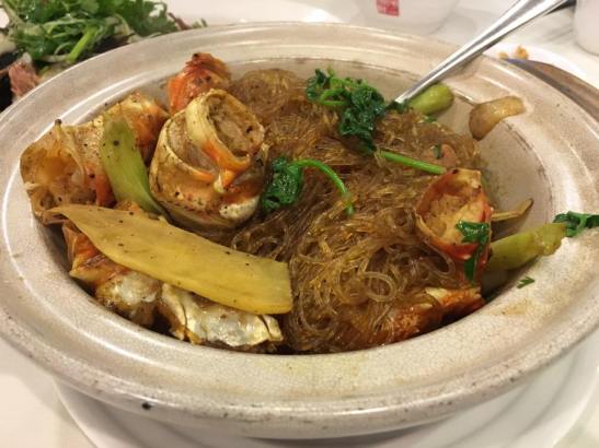 alaskan crab tanhoon prawns - S$32