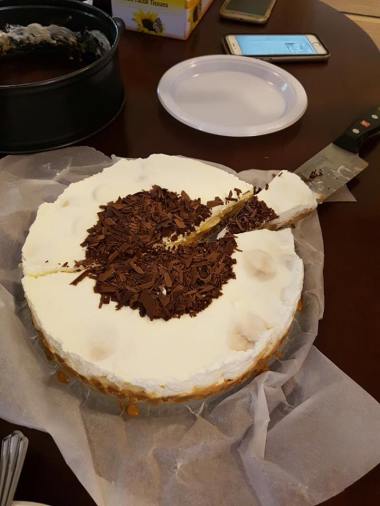 banoffee (banana toffee) cake