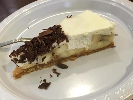 banoffee (banana toffee) cake