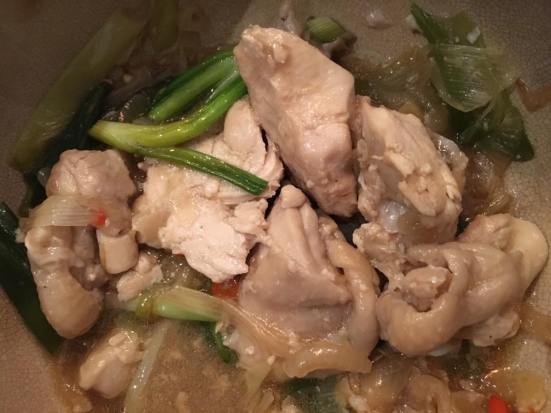 chinese wine braised chicken 黄焖鸡