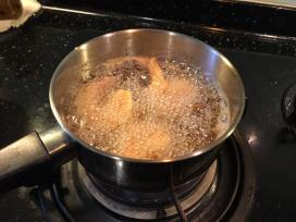 deepfried prawns for salted egg prawns