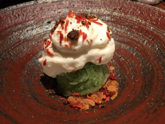 shiso sorbet & yogurt