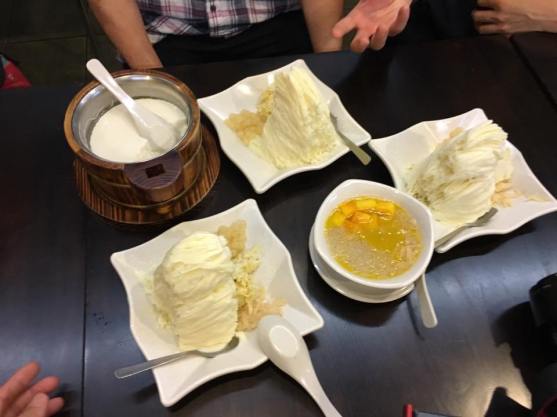 durian ice, tau huay, 杨枝甘露