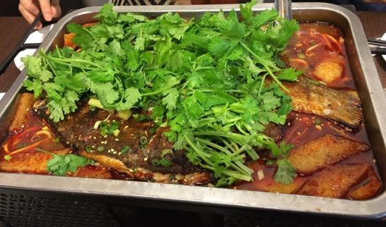 重庆烤鱼 chong qing grilled fish