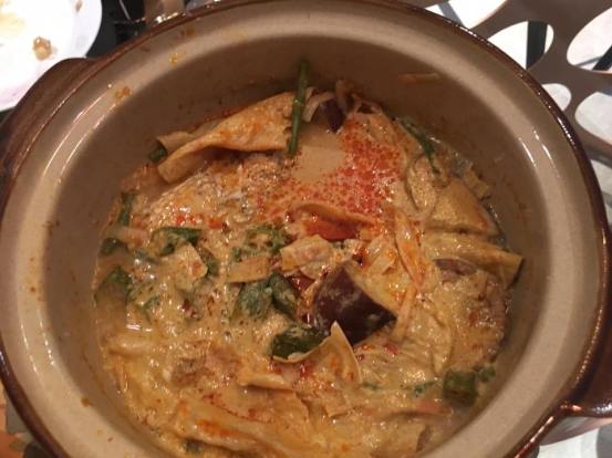 vegetable base for fish head curry