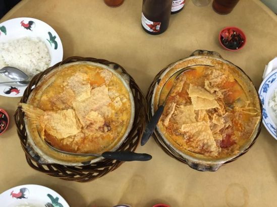 kam long fish head curry