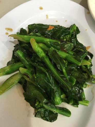 fried kai lan