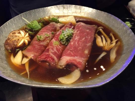 kagoshima wagyu sukiyaki konabe