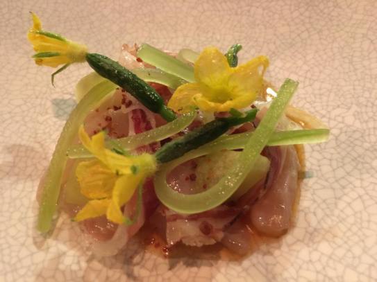 king fish & prosciutto